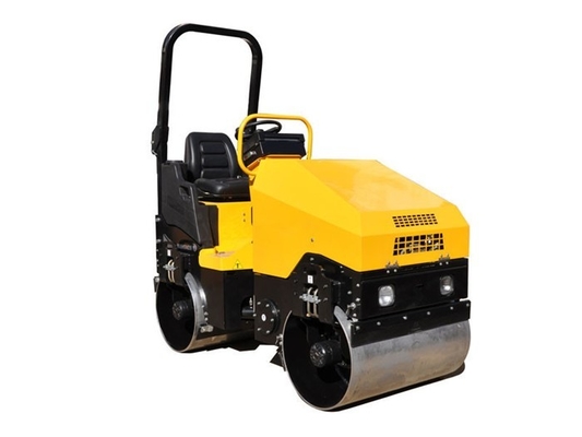 ISO 세로로 연결되는 도로 롤러 기계 무게 1.5t 디젤 엔진 1개 년 보장 1.3-1.5ton